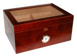 Milano Glasstop Humidor Medium 100 Ct.